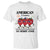 American A Coutry So Berry Cool T Shirt Retro Groovy Strawberry Season 4th Of July TS11 White Print Your Wear