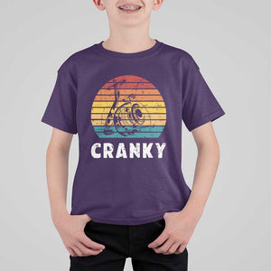 Fishing Lover T Shirt For Kid Cranky Vintage Retro Crankbait Fishermen TS11 Purple Print Your Wear