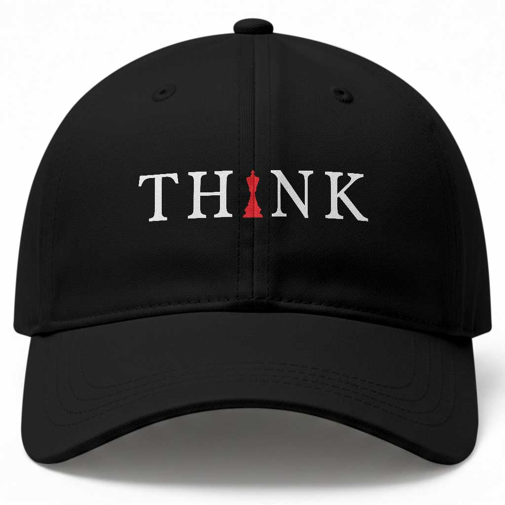 Chess Player Baseball Cap Think Vintage Master Player TS11 Print Your Wear