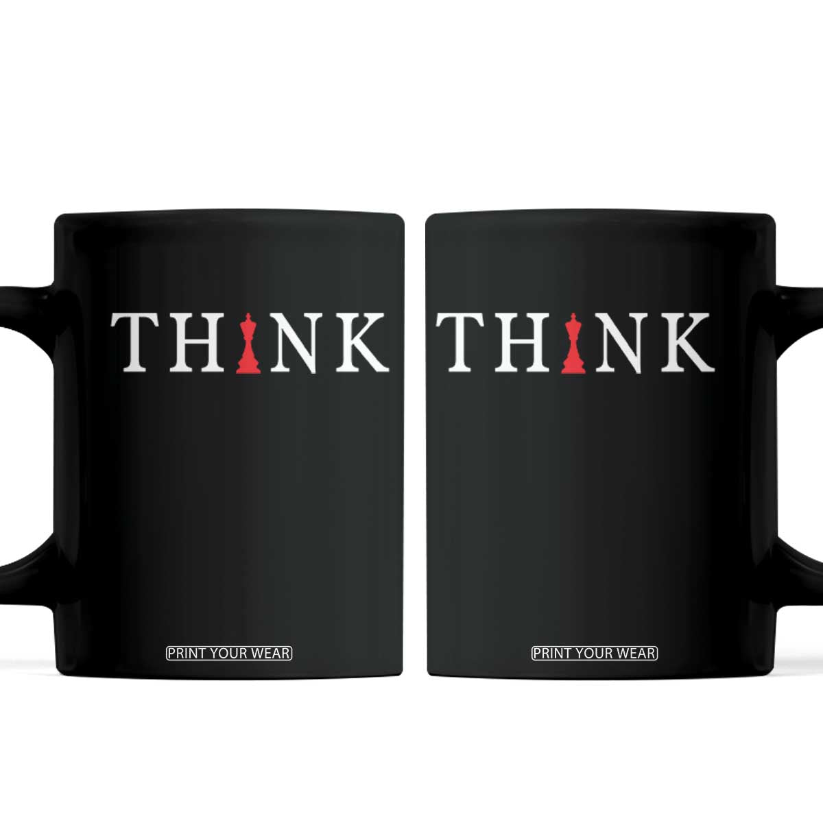 Chess Player Coffee Mug Think Vintage Master Player TS11 Black Print Your Wear
