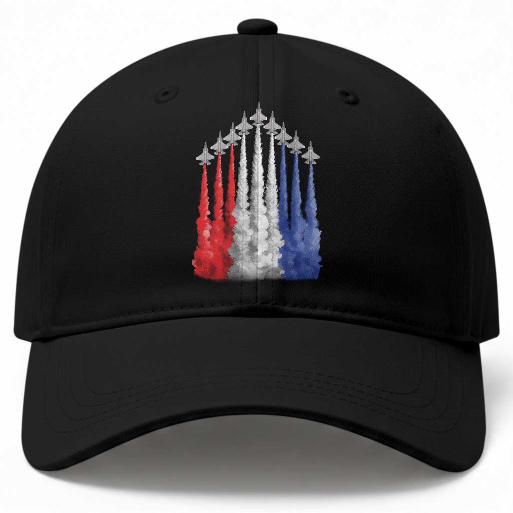 Funny Fighter Jet Airplane American Flag 4th Of July Baseball Cap TS11 Print Your Wear
