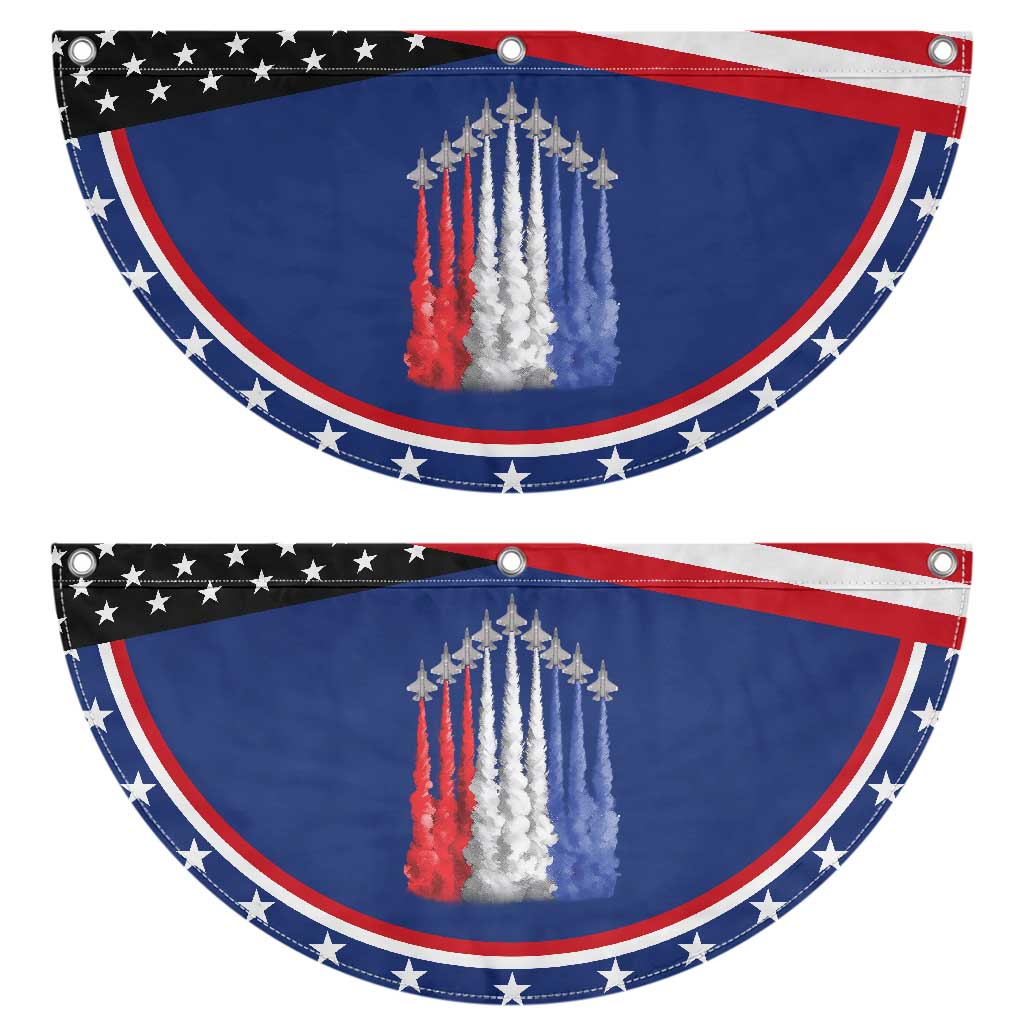 Funny Fighter Jet Airplane American Flag 4th Of July Patriotic Fan Flag TS11 2pcs pack Classic Navy Print Your Wear