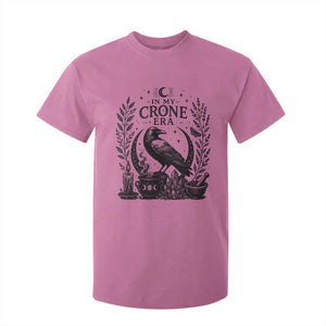 In My Crone Era T Shirt For Kid Witchy Raven Cauldron Goth Dark Mystic