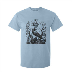 In My Crone Era T Shirt For Kid Witchy Raven Cauldron Goth Dark Mystic