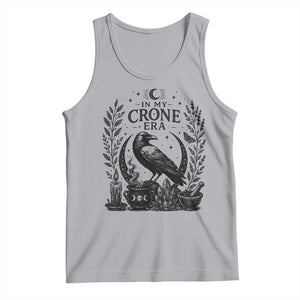 In My Crone Era Tank Top Witchy Raven Cauldron Goth Dark Mystic