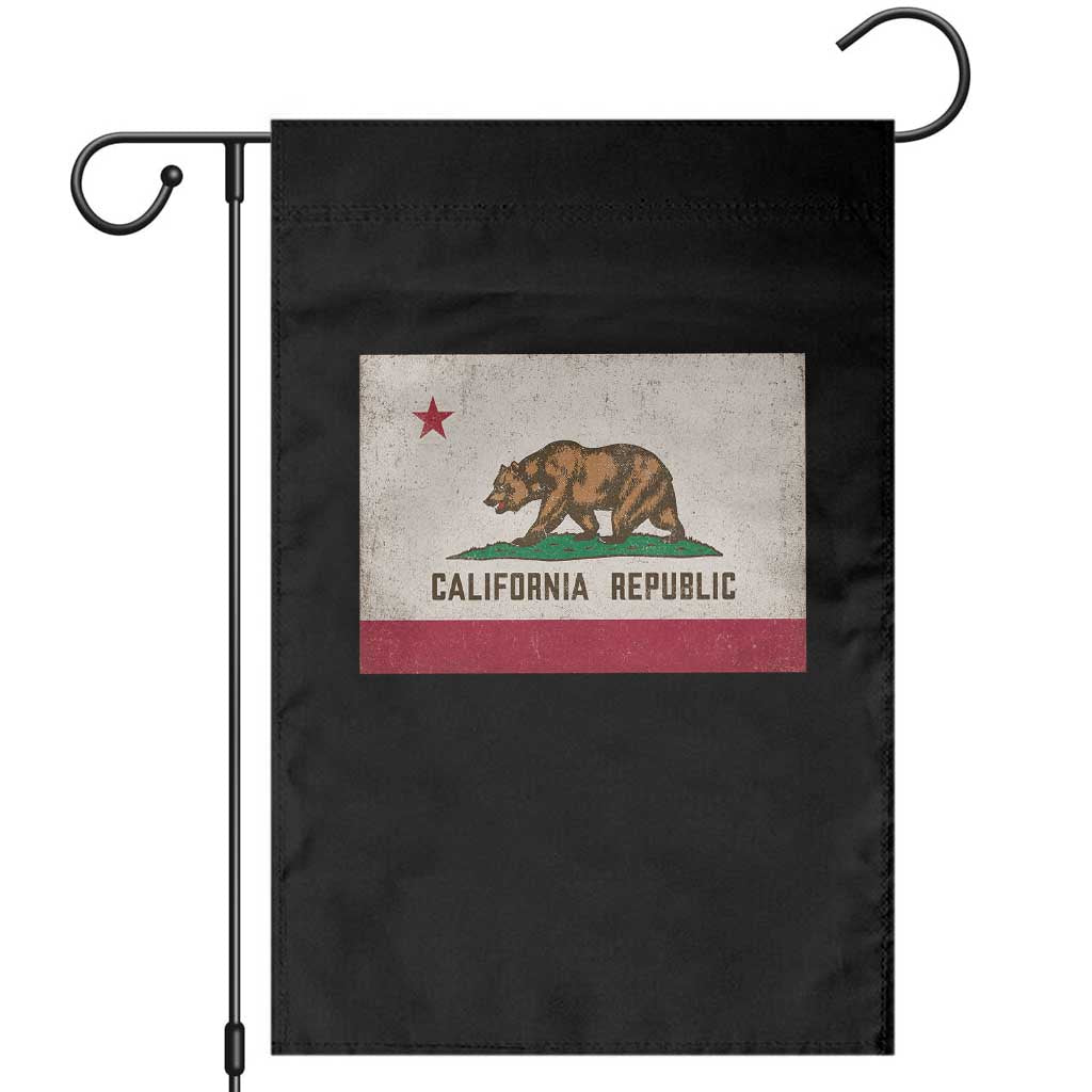 California State Flag Garden Flag Grizzly Bear SoCal Norcal Cencal