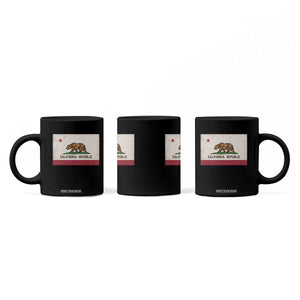 California State Flag Coffee Mug Grizzly Bear SoCal Norcal Cencal