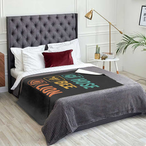 Hose Bee Lion Funny Meme Word Pun Retro Throw Blanket TS11 Print Your Wear
