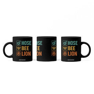 Hose Bee Lion Funny Meme Word Pun Retro Coffee Mug TS11 Print Your Wear