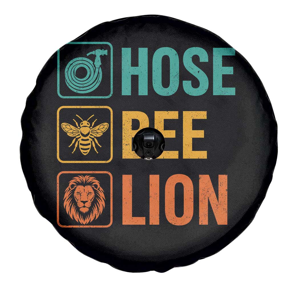 Hose Bee Lion Funny Meme Word Pun Retro Spare Tire Cover TS11 Print Your Wear