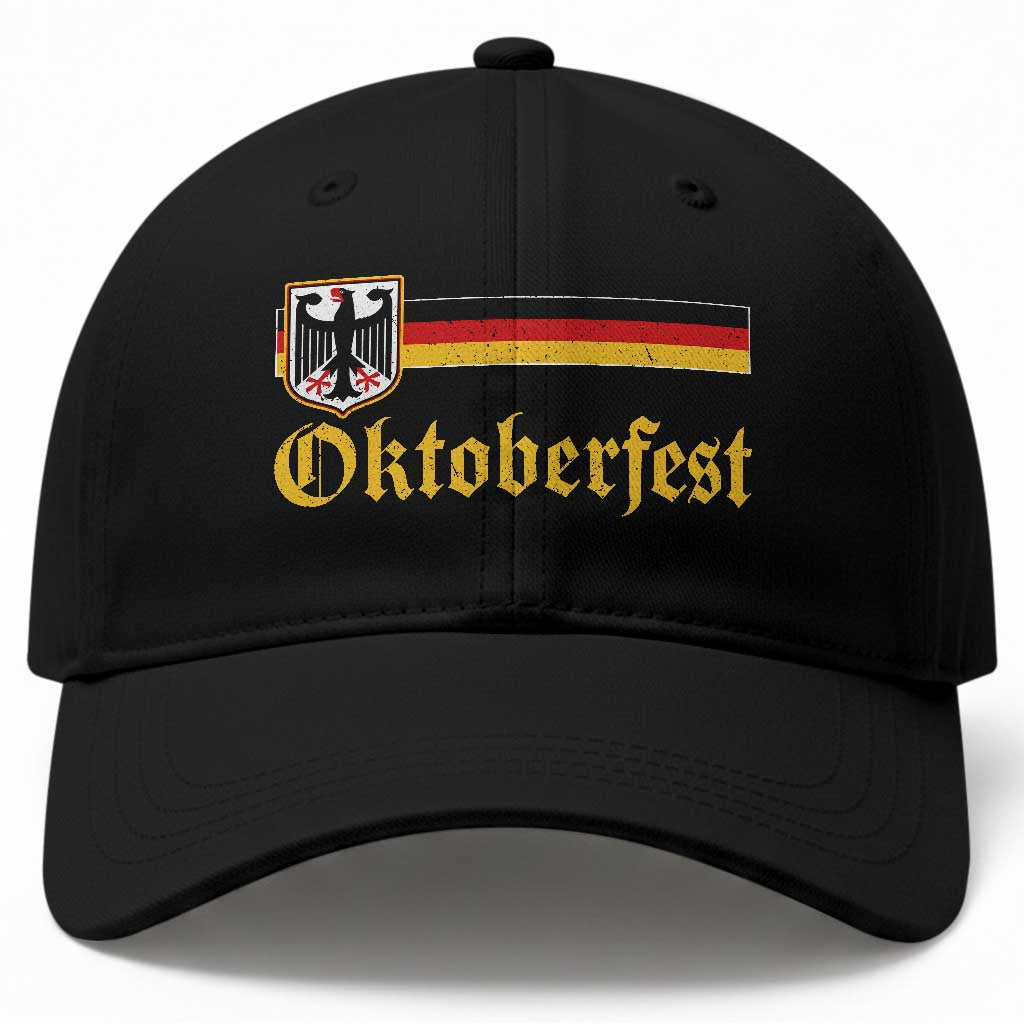Oktoberfest German Bundesadler Coat of Arms Baseball Cap Bavarian Drinking Festival TS11 Print Your Wear