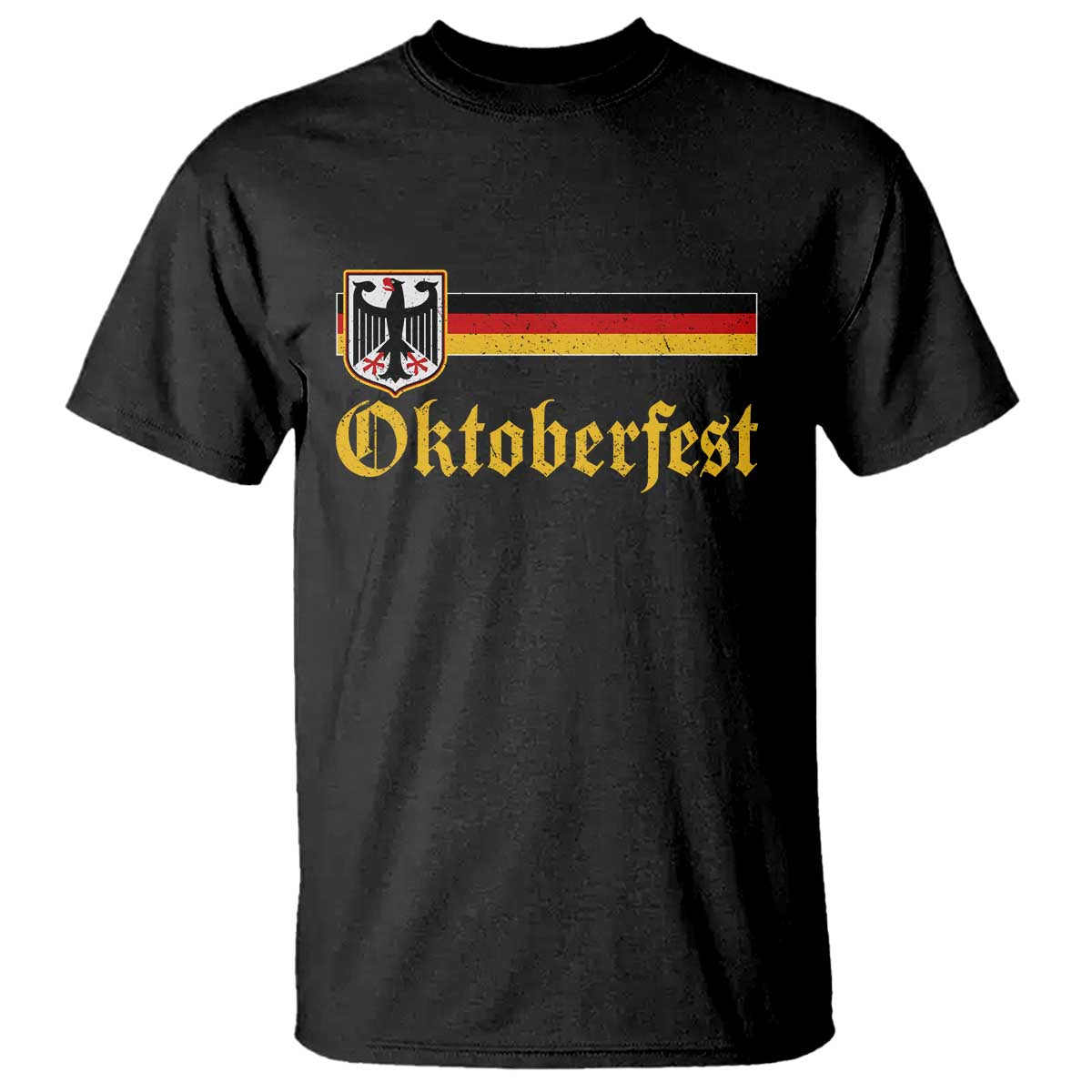 Oktoberfest German Bundesadler Coat of Arms T Shirt Bavarian Drinking Festival TS11 Black Print Your Wear