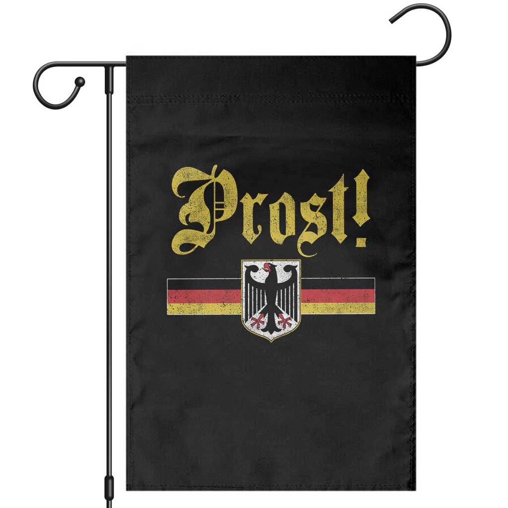 Prost Oktoberfest Beer Drinking Garden Flag German Flag Bundesadler Coat of Arms TS11 Black Print Your Wear