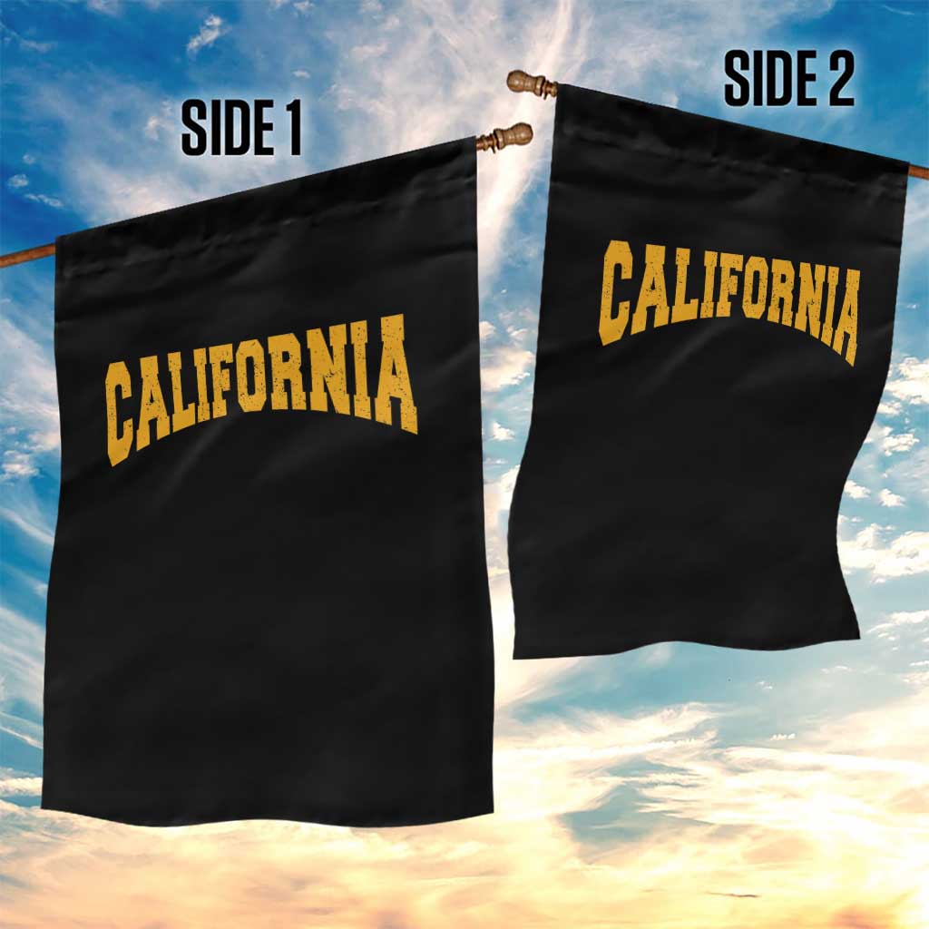 California Sports Throwback Garden Flag Cali State Pride Souvenir
