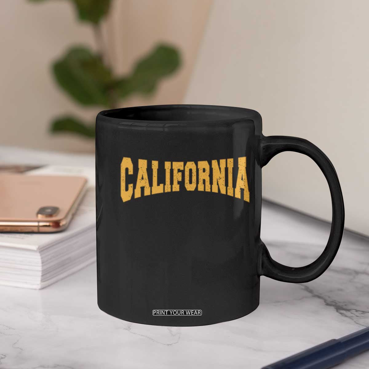 California Sports Throwback Coffee Mug Cali State Pride Souvenir