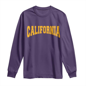 California Sports Throwback Long Sleeve Shirt Cali State Pride Souvenir