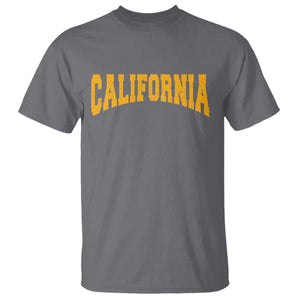 California Sports Throwback T Shirt Cali State Pride Souvenir