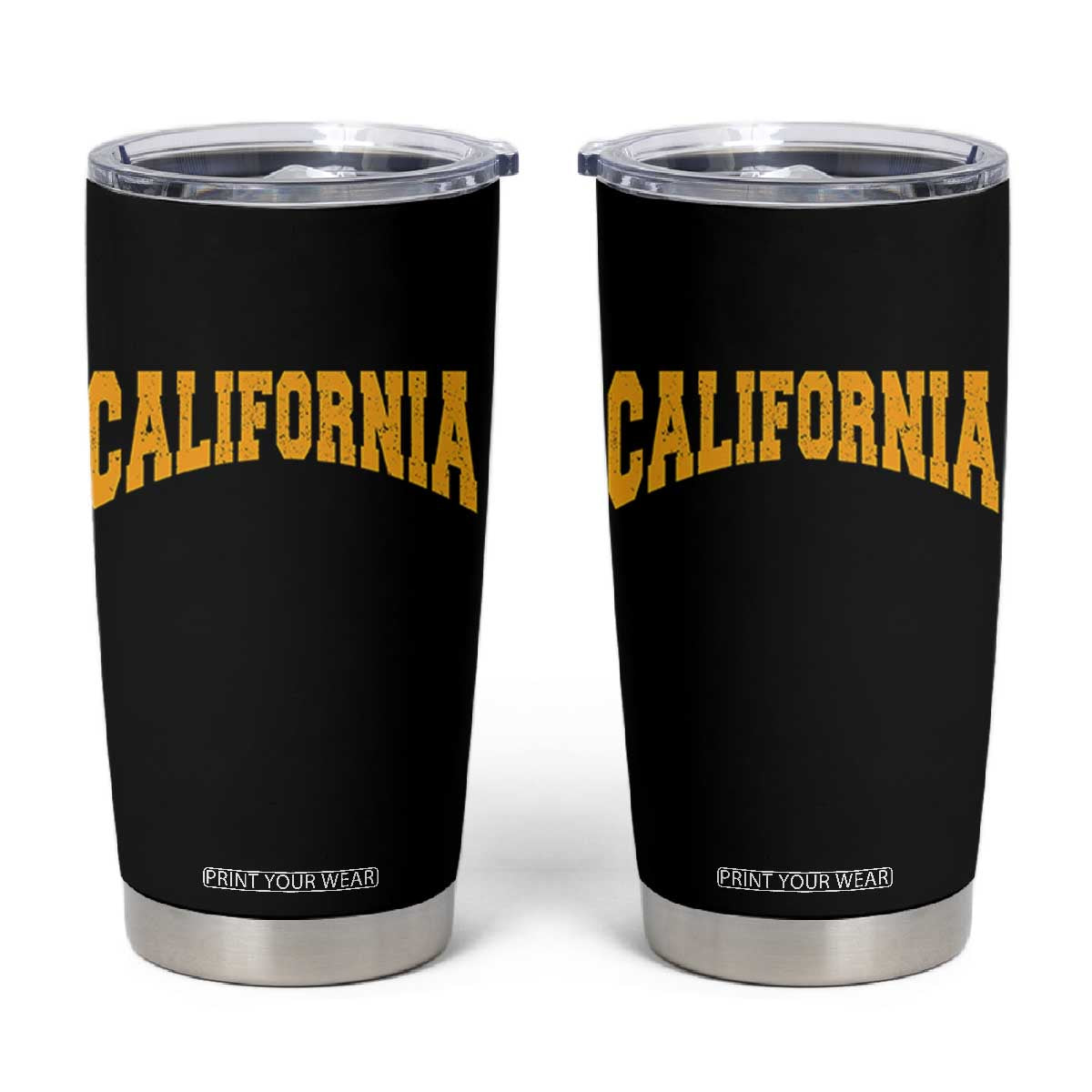 California Sports Throwback Tumbler Cup Cali State Pride Souvenir