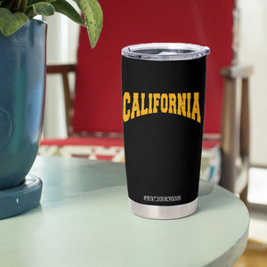 California Sports Throwback Tumbler Cup Cali State Pride Souvenir