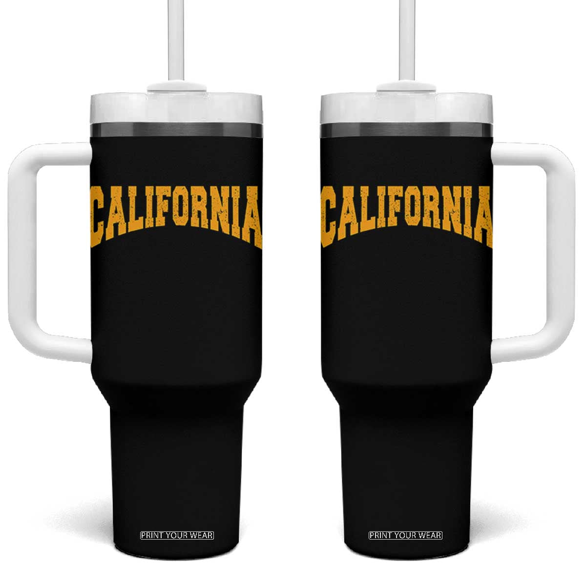 California Sports Throwback Tumbler With Handle Cali State Pride Souvenir