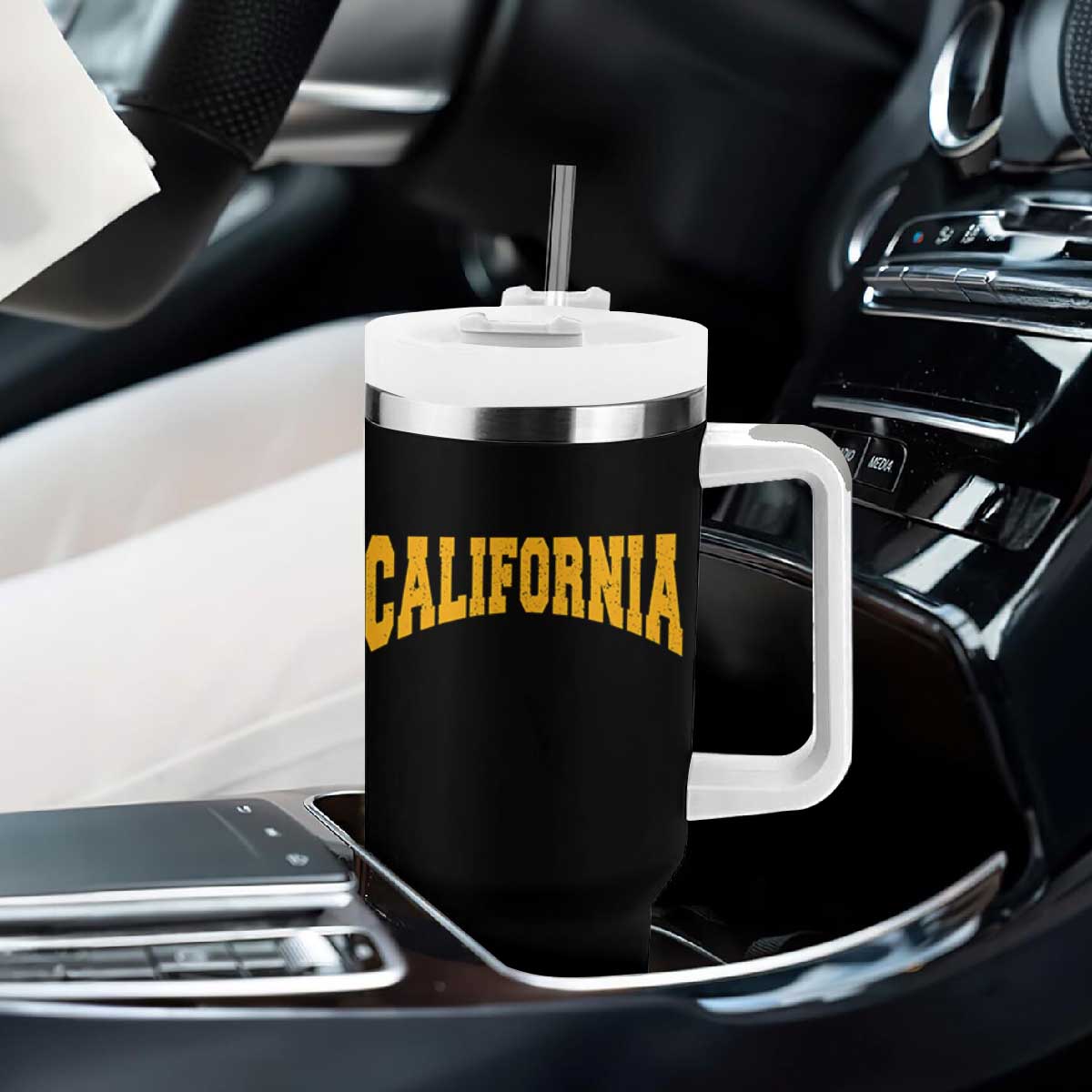 California Sports Throwback Tumbler With Handle Cali State Pride Souvenir
