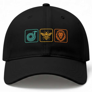 Hose Bee Lion Icons Funny Meme Retro Baseball Cap TS11 Print Your Wear