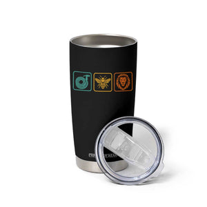 Hose Bee Lion Icons Funny Meme Retro Tumbler Cup TS11 Print Your Wear