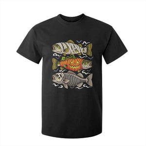 Halloween Bass Fish Pumpkin Skeleton Mummy T Shirt For Kid