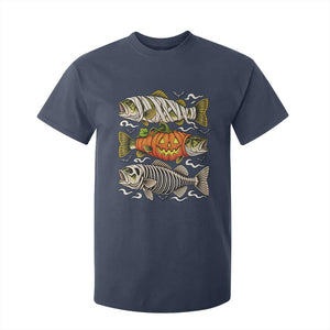 Halloween Bass Fish Pumpkin Skeleton Mummy T Shirt For Kid