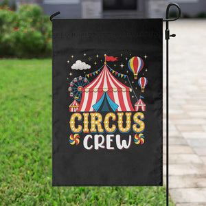 Circus Crew Garden Flag Funny Circus Staff Clown Party Carnival