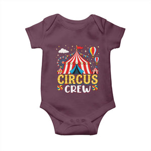 Circus Crew Baby Onesie Funny Circus Staff Clown Party Carnival