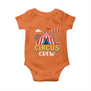 Circus Crew Baby Onesie Funny Circus Staff Clown Party Carnival