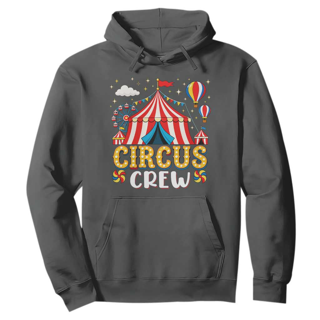 Circus Crew Hoodie Funny Circus Staff Clown Party Carnival