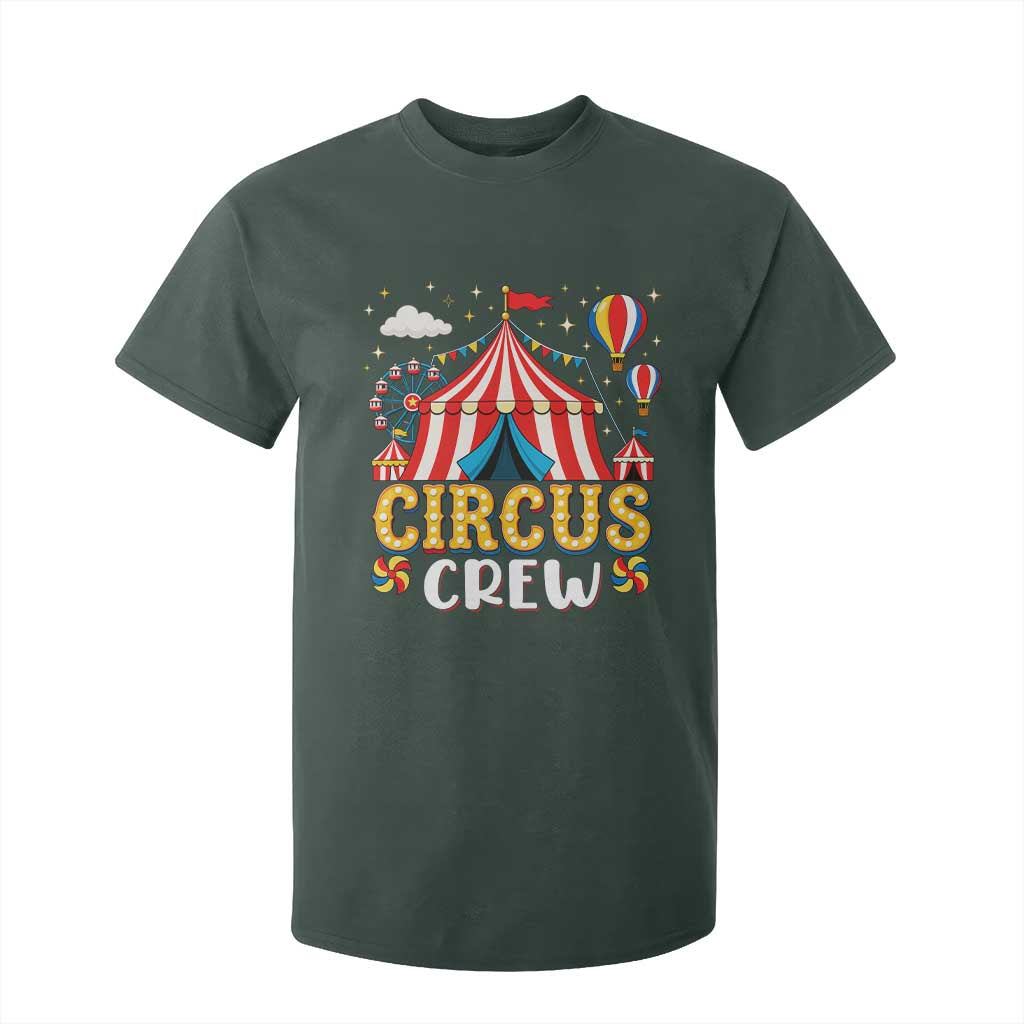 Circus Crew T Shirt For Kid Funny Circus Staff Clown Party Carnival