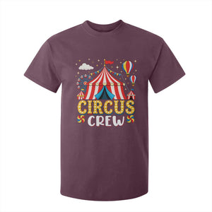 Circus Crew T Shirt For Kid Funny Circus Staff Clown Party Carnival