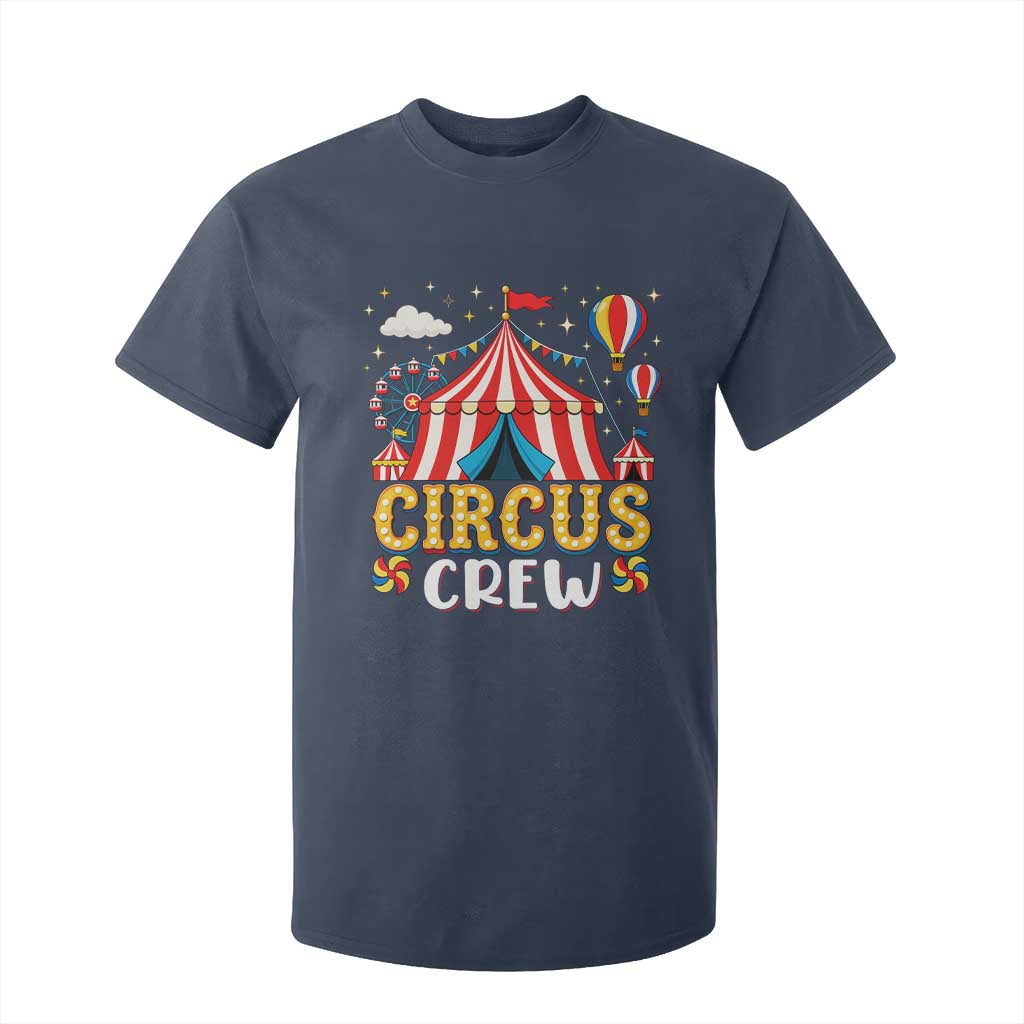 Circus Crew T Shirt For Kid Funny Circus Staff Clown Party Carnival