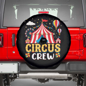 Circus Crew Spare Tire Cover Funny Circus Staff Clown Party Carnival