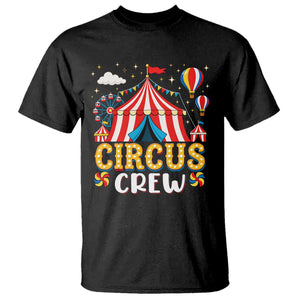 Circus Crew T Shirt Funny Circus Staff Clown Party Carnival