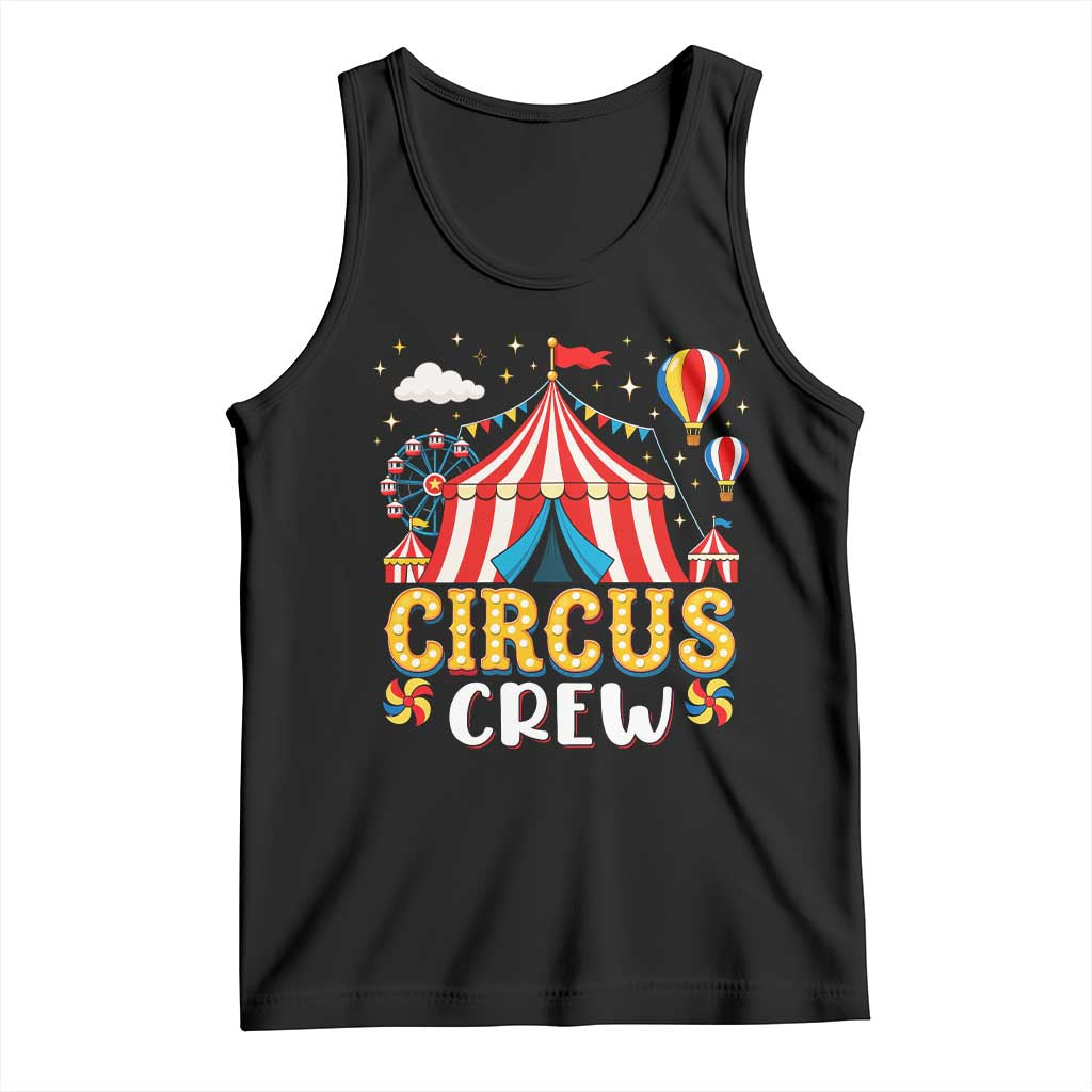 Circus Crew Tank Top Funny Circus Staff Clown Party Carnival