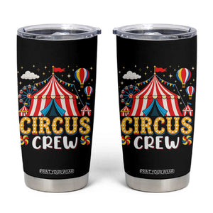Circus Crew Tumbler Cup Funny Circus Staff Clown Party Carnival