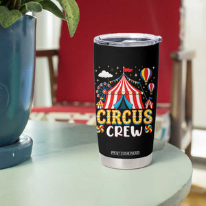 Circus Crew Tumbler Cup Funny Circus Staff Clown Party Carnival