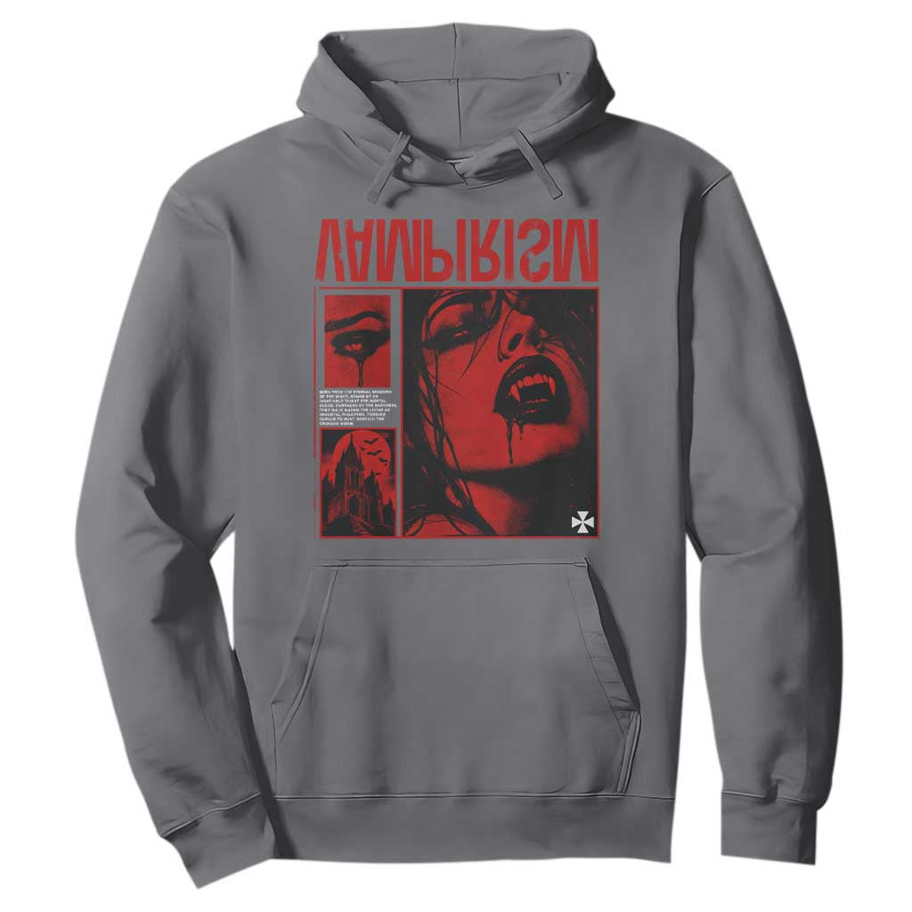 Vampirism Vampire Dark Gothic Emo Y2k Halloween Grunge Hoodie