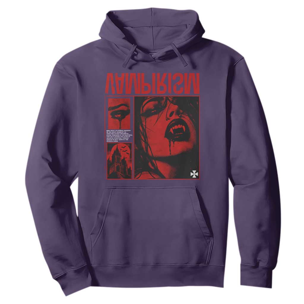Vampirism Vampire Dark Gothic Emo Y2k Halloween Grunge Hoodie