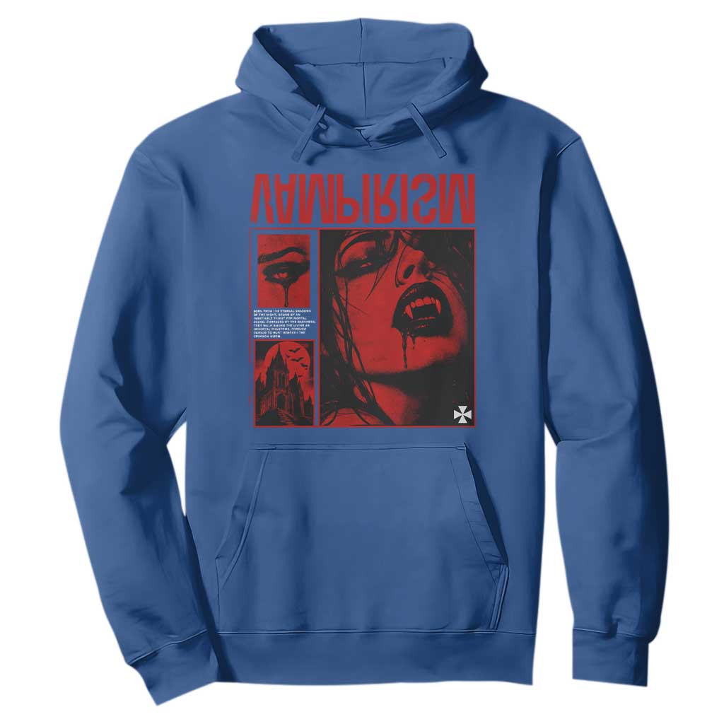 Vampirism Vampire Dark Gothic Emo Y2k Halloween Grunge Hoodie