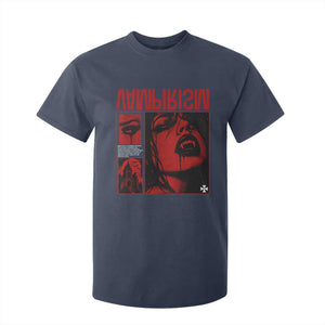 Vampirism Vampire Dark Gothic Emo Y2k Halloween Grunge T Shirt For Kid