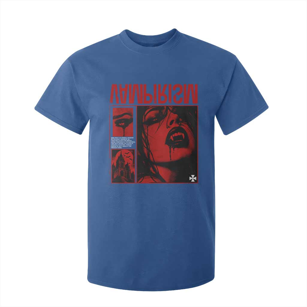 Vampirism Vampire Dark Gothic Emo Y2k Halloween Grunge T Shirt For Kid