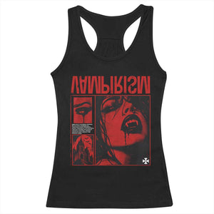 Vampirism Vampire Dark Gothic Emo Y2k Halloween Grunge Racerback Tank Top
