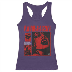 Vampirism Vampire Dark Gothic Emo Y2k Halloween Grunge Racerback Tank Top
