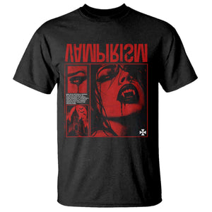 Vampirism Vampire Dark Gothic Emo Y2k Halloween Grunge T Shirt