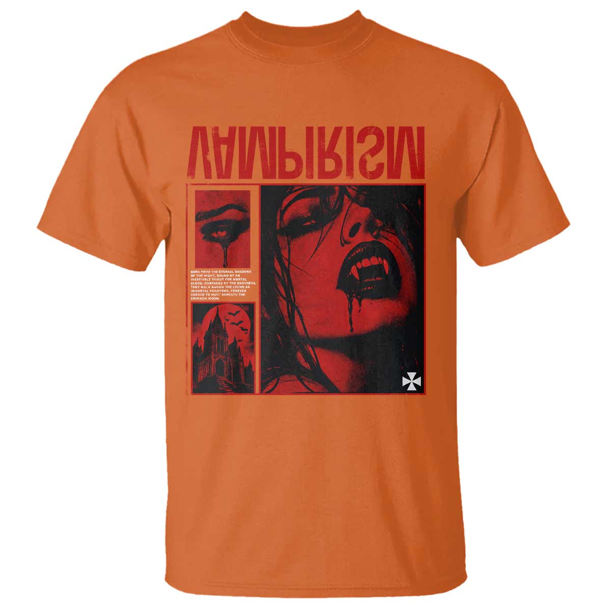 Vampirism Vampire Dark Gothic Emo Y2k Halloween Grunge T Shirt